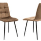 Scaun living, tapitat cu stofa, s-155