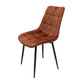 Scaun living HT1, stofa, maro deschis