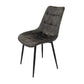 Scaun living HT1, stofa, verde inchis