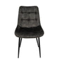 Scaun living HT1, stofa, verde inchis