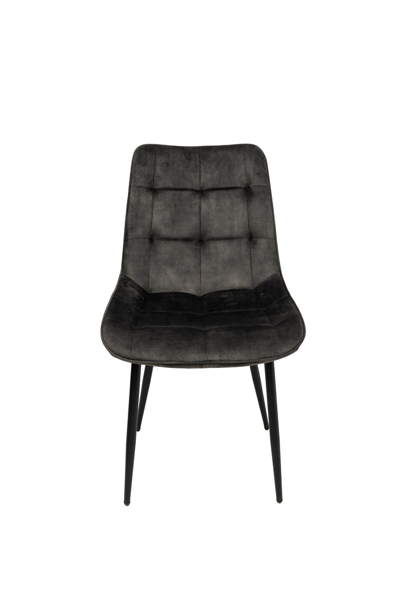 Scaun living HT1, stofa, verde inchis-2