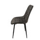 Scaun living HT1, stofa, verde inchis
