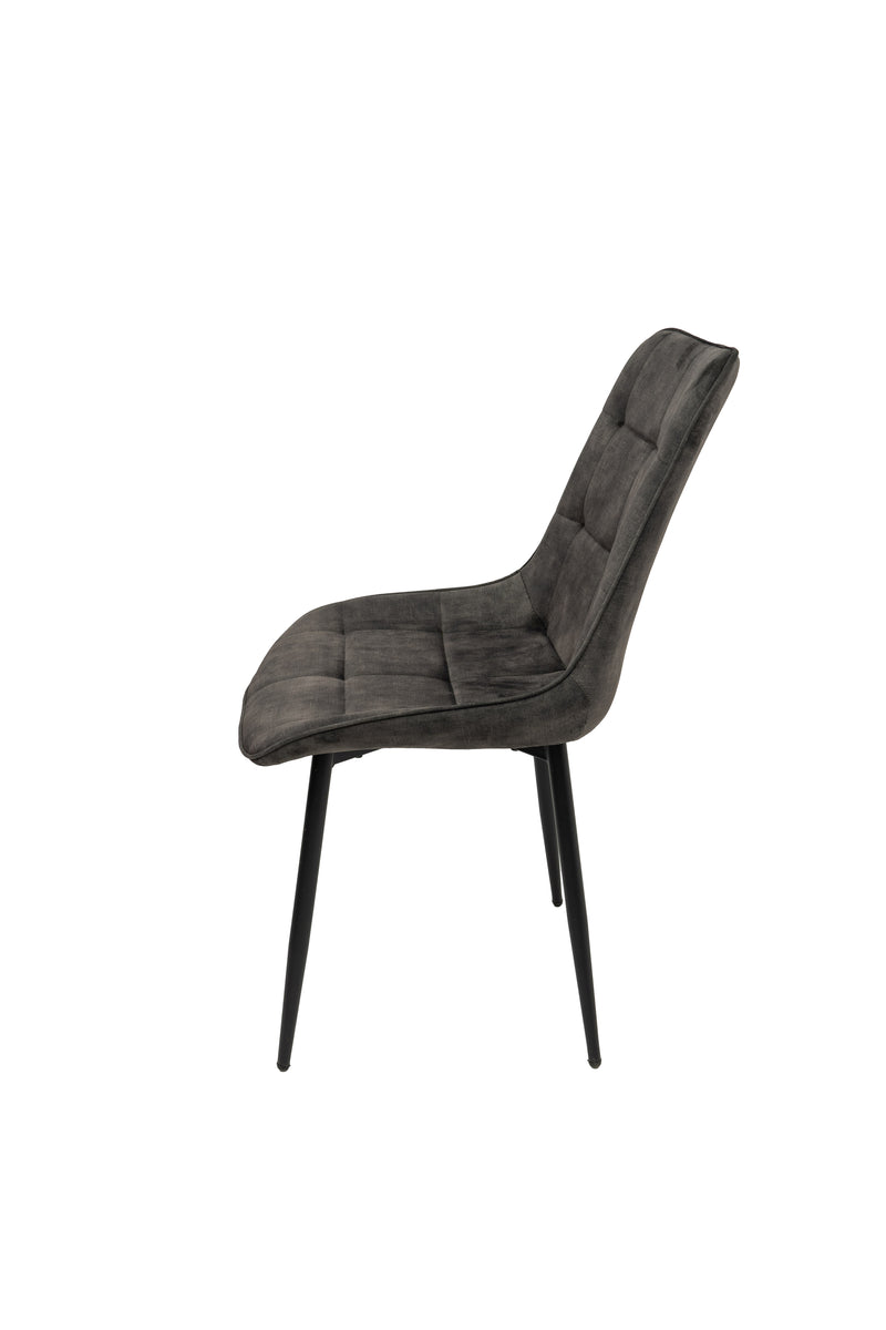 Scaun living HT1, stofa, verde inchis-3