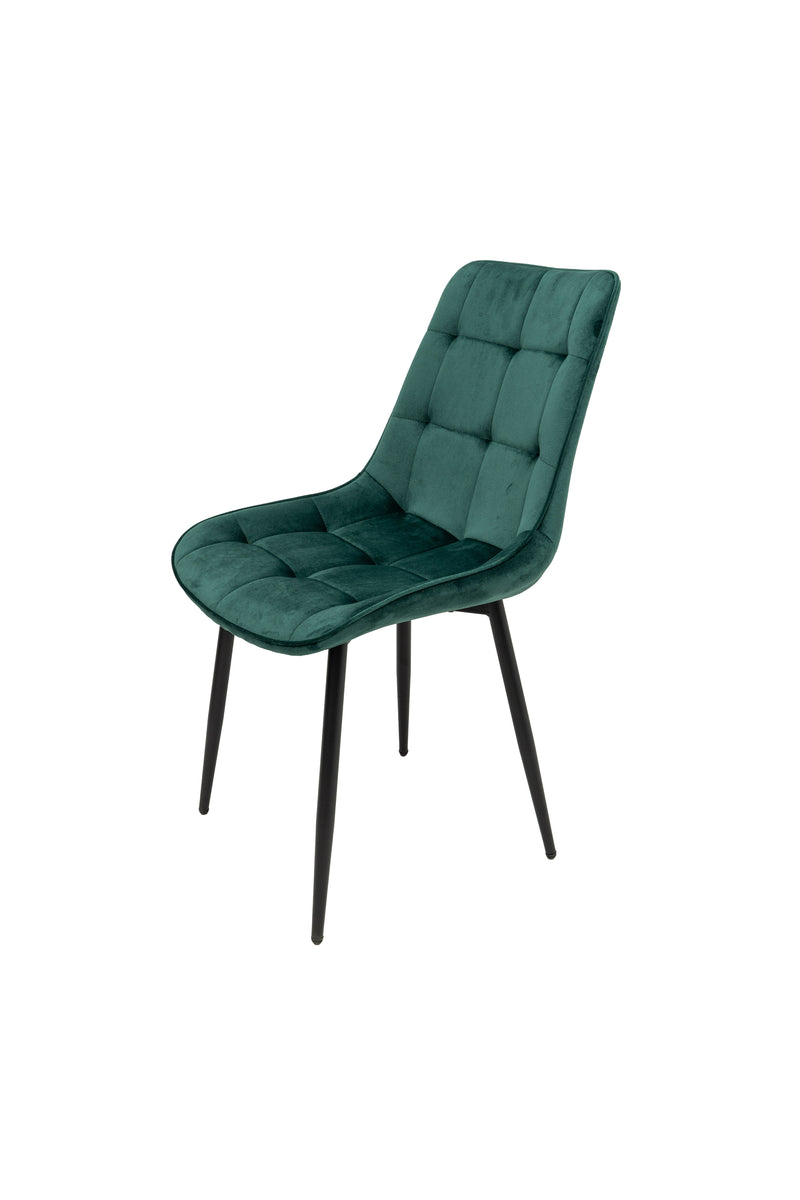 Scaun living HT2, stofa, verde-1