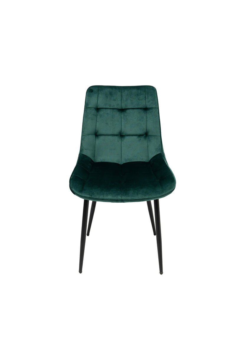 Scaun living HT2, stofa, verde-2