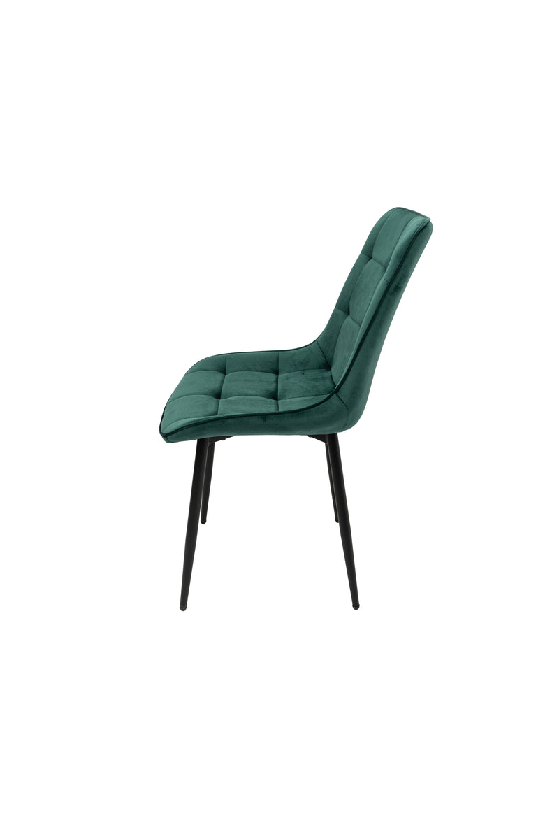 Scaun living HT2, stofa, verde-3