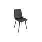 Scaun Living Tapițat S-206, Gri - La Cucu