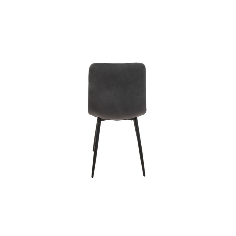 Scaun Living Tapițat S-206, Gri - La Cucu