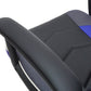 Scaun birou S-226, albastru/negru, piele ecologica/mesh textil