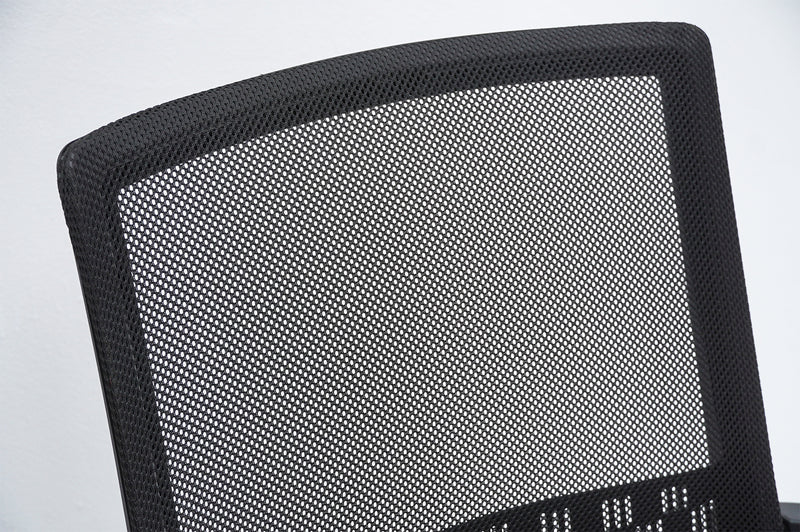 Scaun birou S-230, negru, mesh textil-5