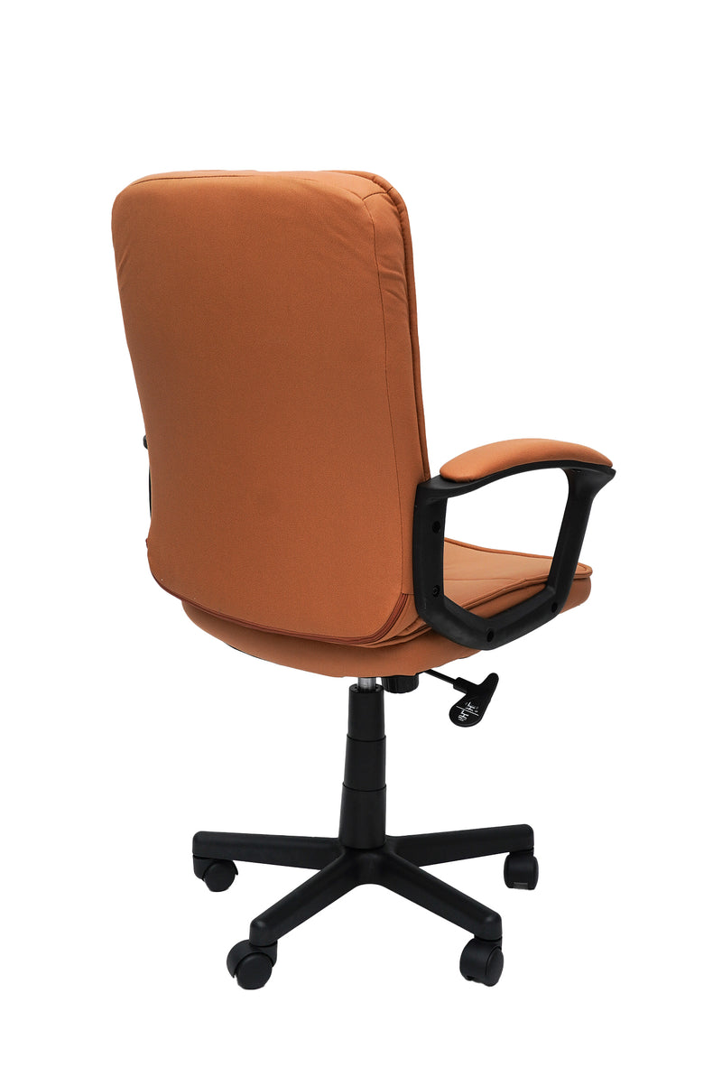 Scaun birou S-232, maro, piele ecologica-4