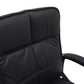 Scaun birou S-232, negru, piele ecologica