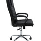 Scaun birou S-233, negru, piele ecologica