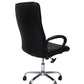 Scaun birou S-233, negru, piele ecologica