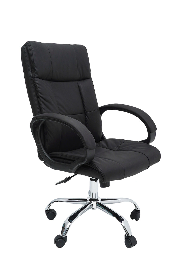 Scaun birou S-234, negru, textil