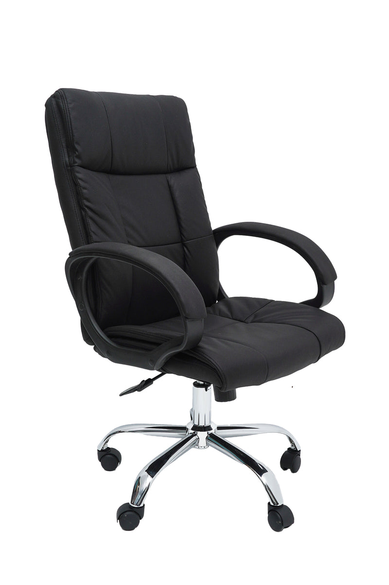 Scaun birou S-234, negru, textil-2
