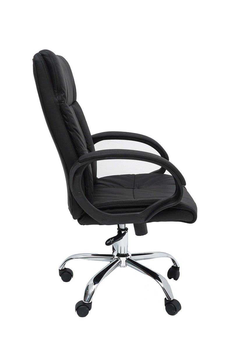 Scaun birou S-234, negru, textil-4