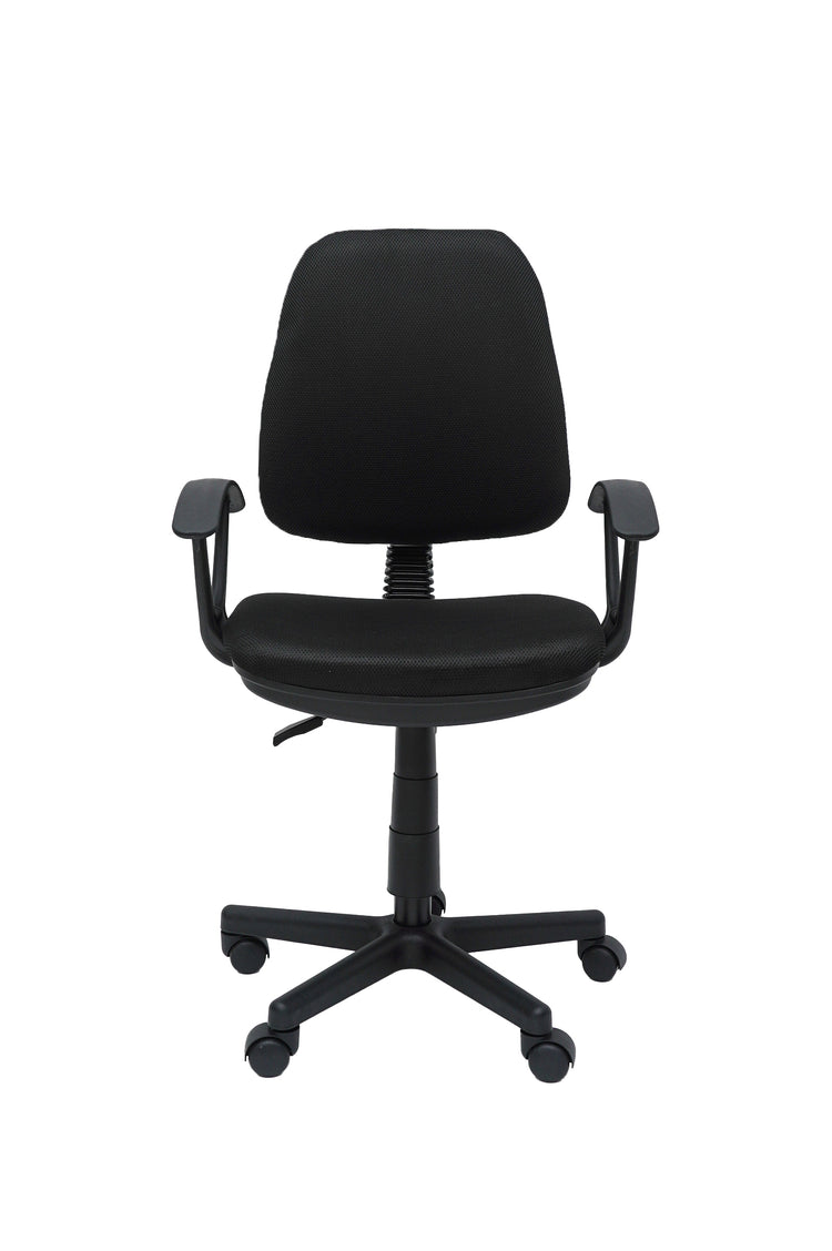 Scaun birou S-229, negru, mesh textil