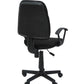 Scaun birou S-229, negru, mesh textil