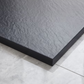 Cadita dus SMC 80x120 cm, neagra cu Sifon
