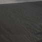 Cadita dus SMC 90x90 cm, neagra cu Sifon