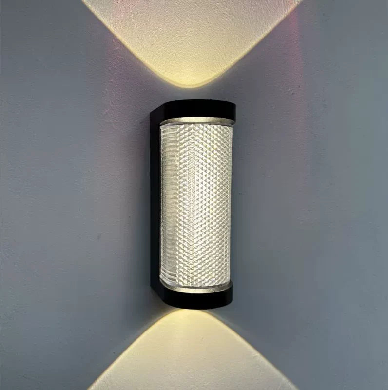 Aplica LED de Exterior AX155, Lumina Calda, 8W, Metal, Negru-2