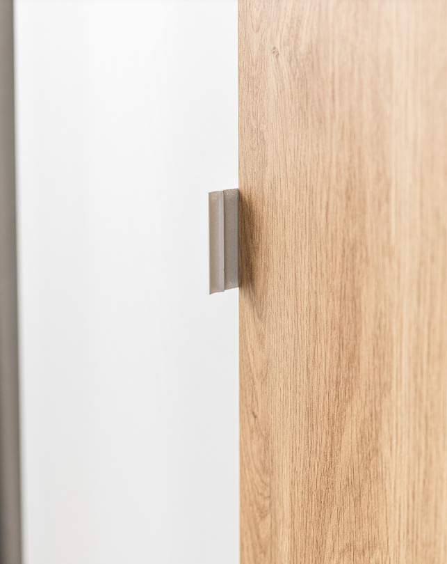 Dormitor Patrizia, Alb/Sonoma