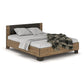 Set dormitor Veronika, dulap 150 cm, pat 160×200 cm, 2 noptiere, comoda