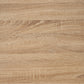 Set masa fixa 100 cm cu 4 scaune tapitate, mb-12 poli2 si s-37 boss7 s11, sonoma, lemn masiv, stofa