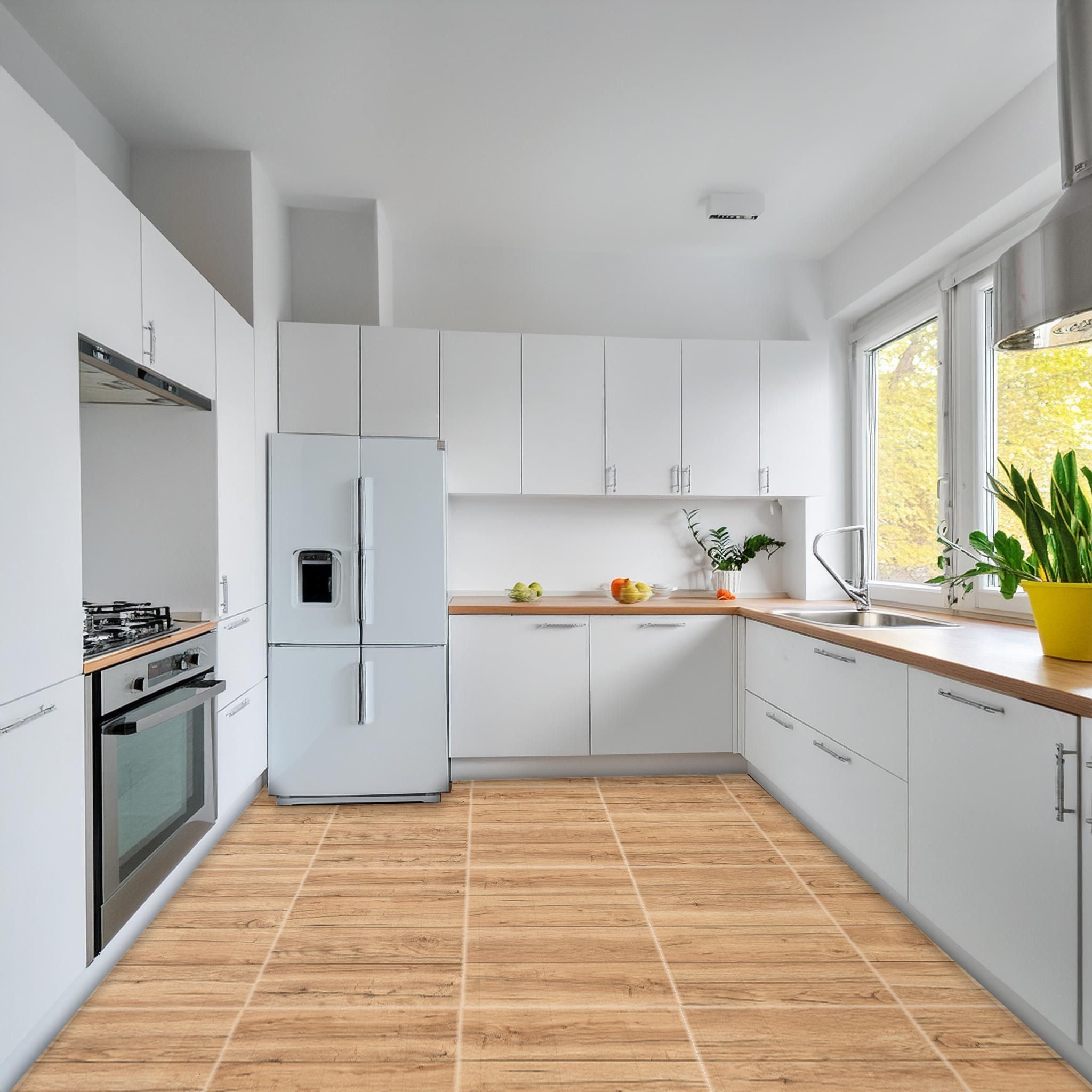 Gresie Timber Pecan 45.6x45.6 1.25