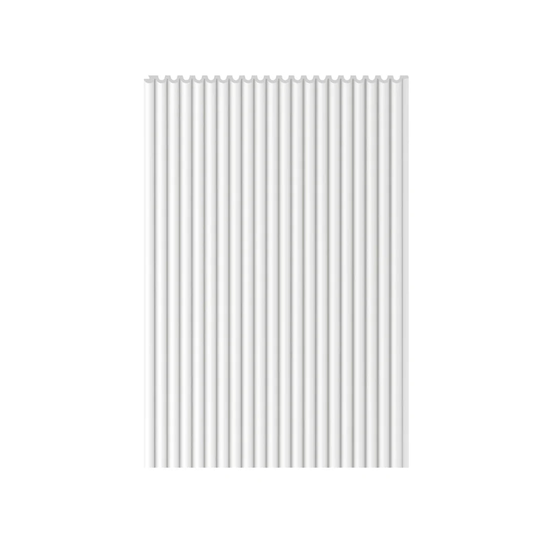 Riflaj decorativ Alb - Linerio XS -Line Oval - 1 buc