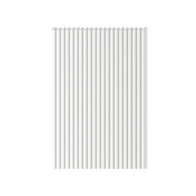 Riflaj decorativ Alb - Linerio XS -Line Oval - 1 buc-1