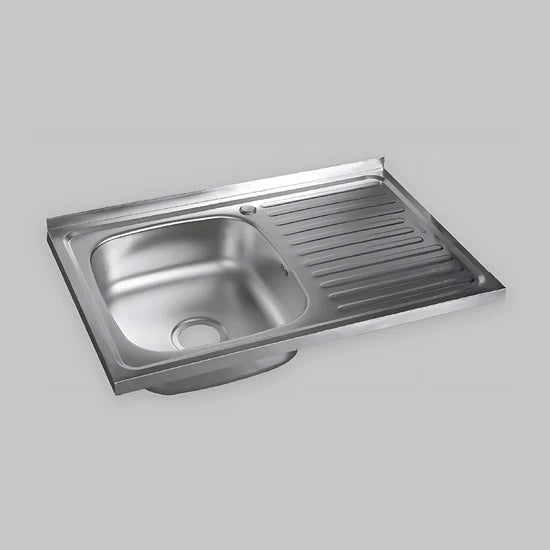 Set Bucatarie 180cm Sarona Alb/Antracit + Chiuveta inox 80x50cm + Baterie-3