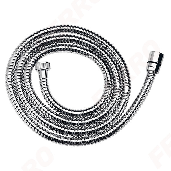 Furtun flexibil pentru dus, metalic, crom, 175 cm - La Cucu