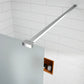 Paravan duș Walk-In 120x195 cm, sticlă securizată 8 mm, satin, profil metalic rezistent