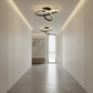 Lustra LED VERTEX Infinitum 13W, Lumina Rece/Calda/Neutra, Negru