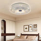 Lustra LED RADIAN Eleganza, 38.9W, Diametru 48.5 cm, Lumina Calda/Neutra/Rece, Alb