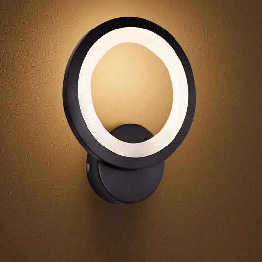 Aplica LED 14W Negru BETTY – Lumina Neutra pentru Dormitor si Birou