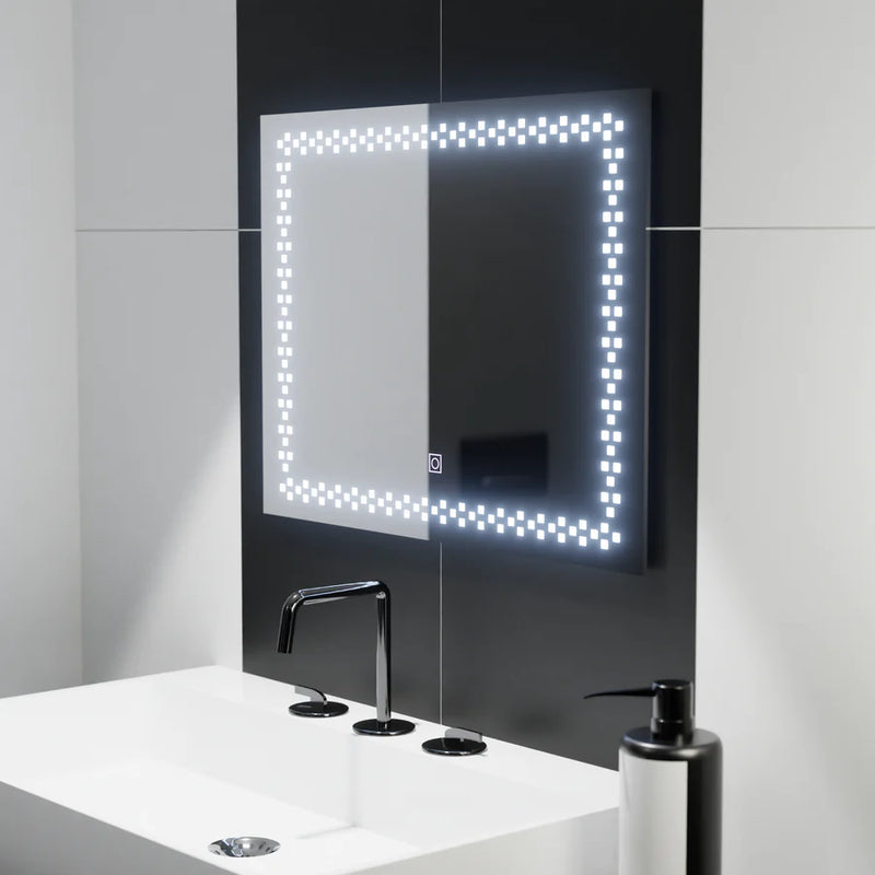 Oglinda LED Rectangulara 80x60cm Stella Basic Touch-1