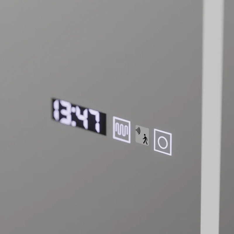 Oglinda LED Rectangula, 60x150cm, Bianca Senzor Radar Marcello, Sistem Dezaburire, Ceas & Termometru, Dimabila, Dressing Couture-5