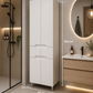 SERIA 033 - DULAP BAIE INALT MDF 60CM ALB