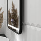 Oglinda LED Rectangulara, 60x80cm, EDGE Touch, Sistem Dezaburire, Rama Neagra