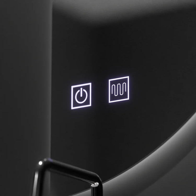 Oglinda LED Semiluna 50x100cm, Arcuat Touch, Sistem Dezaburire, Dimabila