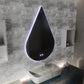 Oglinda LED Touch River Sistem Dezaburire 80X120cm, Forma de Picatura.