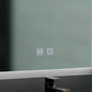 Oglinda LED Rentagulara, 60x80cm, Touch VENERA , Sistem Dezaburire,Dimabila