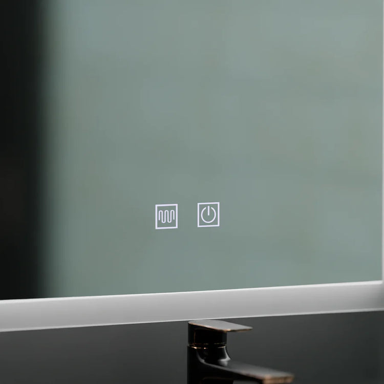 Oglinda LED Rentagulara, 60x80cm, Touch VENERA , Sistem Dezaburire,Dimabila