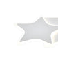 Lustra LED cu telecomanda 41W, Stele, lumina Rece/Calda/Neutra, Dimabila, Alb