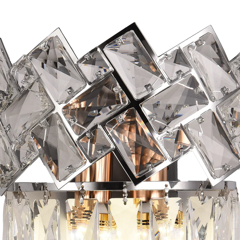 Aplica Cristal WINDSOR, 2x E14, Crom Lucios-2