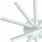 Lustra LED cu telecomanda ZOE, 67W, lumina Rece/Calda/Neutra, Dimabila, Alb