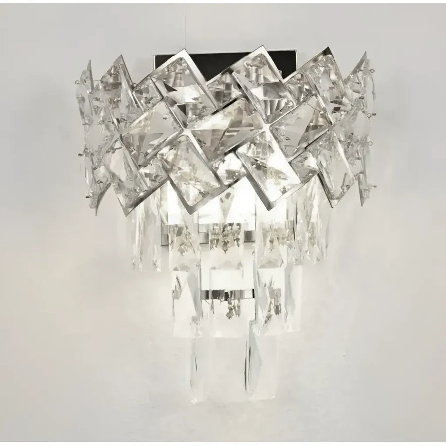 Aplica Cristal WINDSOR, 2x E14, Crom Lucios